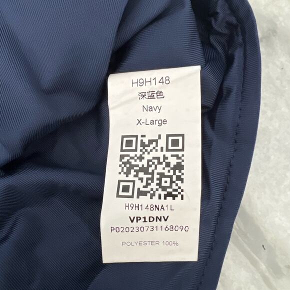 Navy Blue Sequin Knit Romper Woman Size XL Elastic Waist Pockets Lined Clubwear - Picture 6 of 12